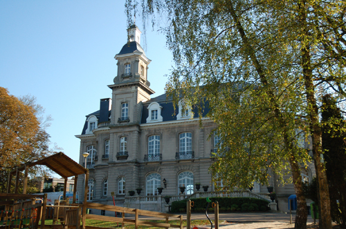 Vue extérieure du château